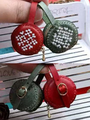 Handmade Bag for Blythe/Azone, Christmas Round Bag