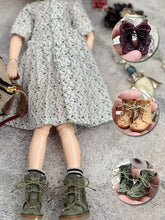 Handmade Shoes for Blythe/Obitsu, Martin Leather Boots