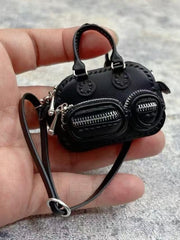 Multi-Zipper Blythe Black Bag | ToastDoll