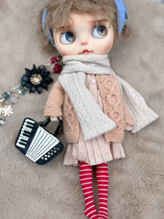 Leather Accordion Handmade Blythe Bags | ToastDoll