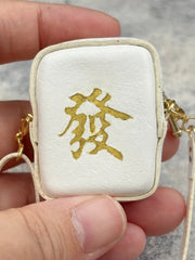 Leather Lucky Money Handmade Blythe White Bags | ToastDoll