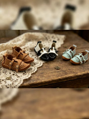 Leather Pointed-toe Blythe Sandals Flat Lay | ToastDoll