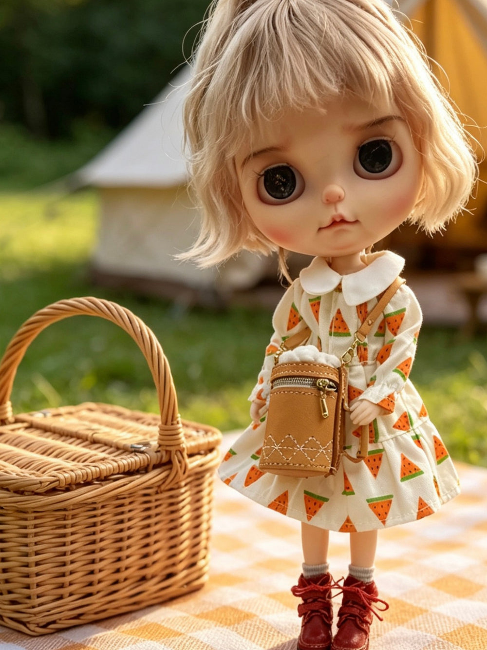 Leather Beer Blythe Bag | ToastDoll