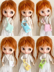 Pastel Crochet Blythe Bag | ToastDoll