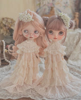 Floor-length Trailing Lace Gown | ToastDoll