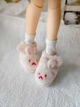 Fluffy Bunny Blythe Booties - Handmade Doll Shoes - ToastDoll