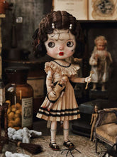 OOAK Custom Blythe Doll For Commission, Antique Doll