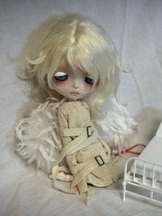 Azrael Custom Blythe OOAK - Fallen Celestial Doll - ToastDoll