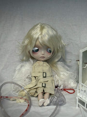 Azrael Custom Blythe OOAK - Fallen Celestial Doll - ToastDoll