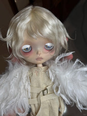 Azrael Custom Blythe OOAK - Fallen Celestial Doll - ToastDoll