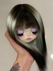 Lilith Custom Blythe OOAK - Pale Purple Doll - ToastDoll
