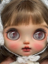 Pink Bunny Blythe Eyechips - Handmade Doll Eyes - ToastDoll