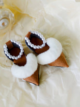 Fluffy Pearl Strap Blythe Flat | ToastDoll