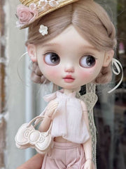 Faye Custom Blythe OOAK Front View | ToastDoll