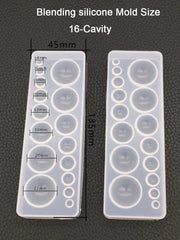 Blending silicone Mold, 16-Cavity & 8-Cavity