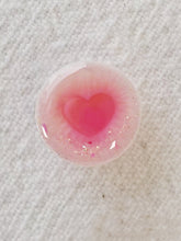 Handmade Blythe Eyechips, Pink Tone, Heart