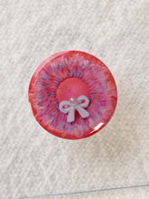 Handmade Blythe Eyechips, Pink Tone, Bow