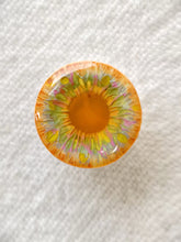 Handmade Blythe Eyechips, Orange Tone, Sunflower