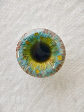 Handmade Blythe Eyechips, Green Tone, Black Pupils