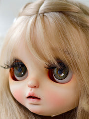 Handmade Blythe Eyechips, Grey Tone, Realistic