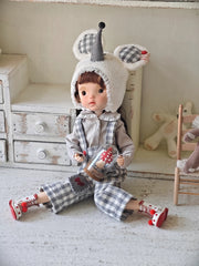 Milo Custom 1/6 BJD OOAK Innocent Quirky Doll Sitting Pose | ToastDoll