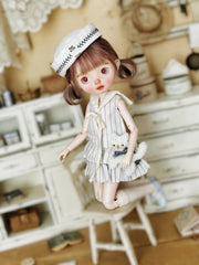 Camille Custom 1/6 BJD OOAK - Chill Sailor Doll - ToastDoll