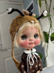 Baby Cutie Tongue Out - Custom Blythe Commission - ToastDoll