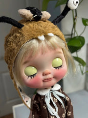 Baby Cutie Tongue Out - Custom Blythe Commission - ToastDoll
