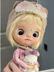 Mimi Custom Blythe OOAK - Pink Starry Doll - ToastDoll