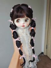 Handmade Blythe Wig,Twin Side Braids