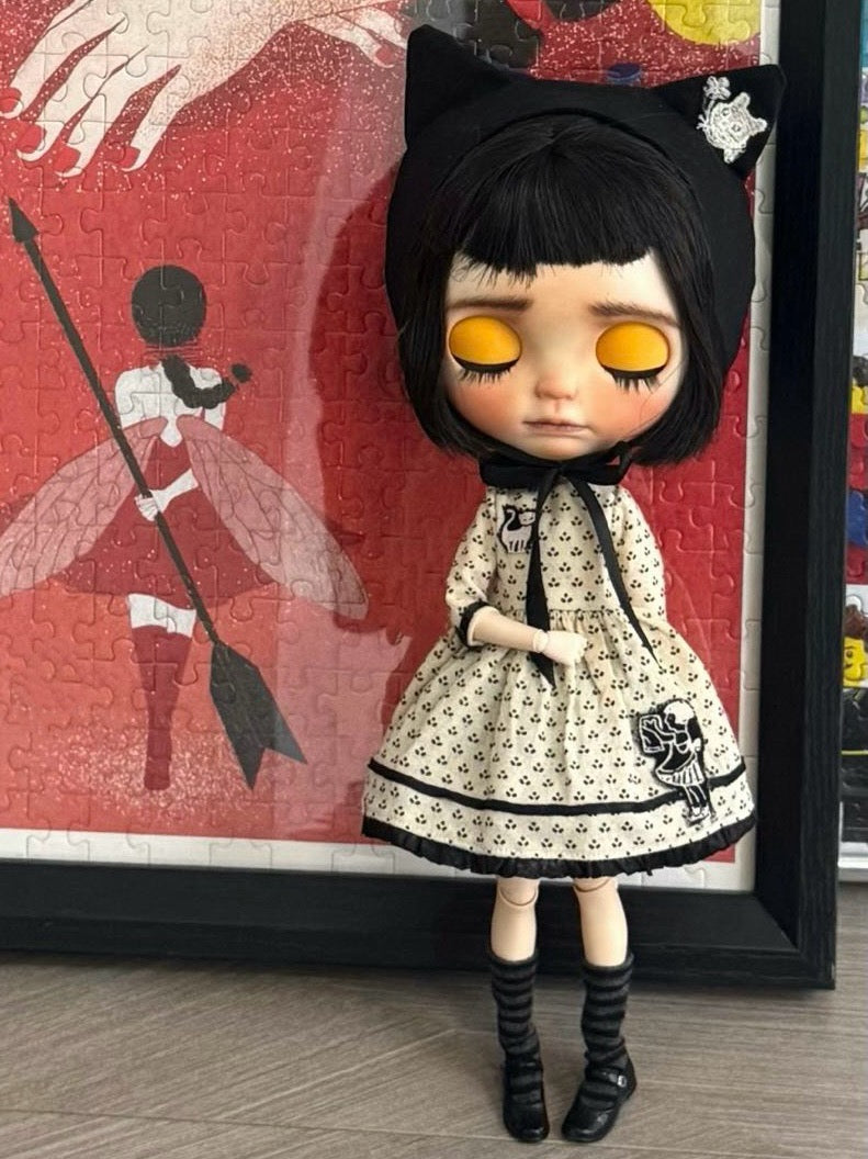 Black Meow Blythe Outfit | ToastDoll