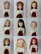 Straight Bob Curly 1/6 BJD Wig | ToastDoll