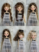 Mohair Braids Curls Ponytail 1/6 BJD Wig | ToastDoll