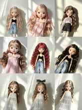 Mohair Romantic Waves BJD Wig - Handmade Doll Hair - ToastDoll