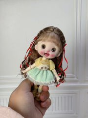 Softly Styled Loose OB11 Wig - Handmade Doll Hair - ToastDoll