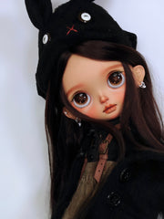 Mina Custom Blythe OOAK Close-up | ToastDoll