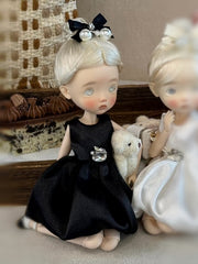 Luxury Puffy Blythe BJD Dress - Handmade Doll Clothes - ToastDoll
