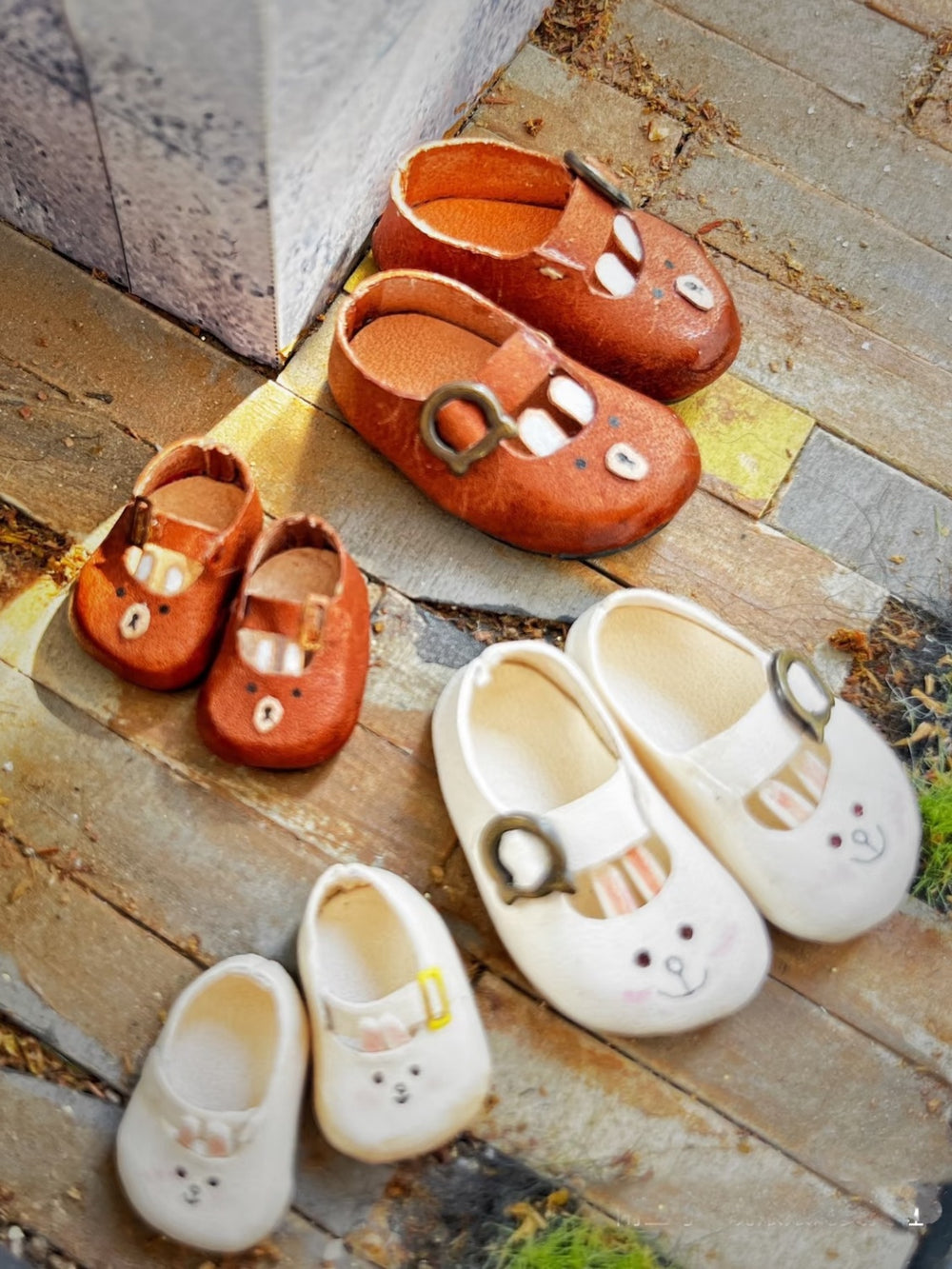Cartoon Animal Cowhide Blythe GSC Flats | ToastDoll