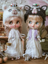 Handmade Outfit for Blythe/Pullip, French Alpaca Hat Dress Set