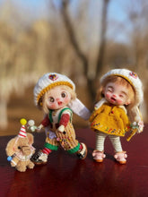 Bunny Ear Colorful Knit OB11 Outfit | ToastDoll