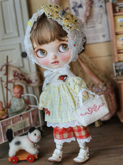 Yellow Butterfly Dragonfly Blythe BJD Set | ToastDoll