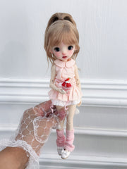 Mimi Custom 1/6 BJD OOAK - Sweet Pink Doll - ToastDoll