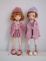 Pink Academic Blythe BJD Set | ToastDoll