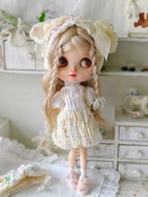 Sweet Cream Blythe BJD Dress Set - Handmade Doll Clothes - ToastDoll