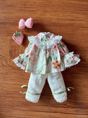Handmade Outfit for Blythe/ Ob24/ Ob22/ Pullip, Rose Suit