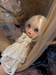 Soft Lace Dress Blythe BJD Outfit - Handmade Doll Clothes - ToastDoll