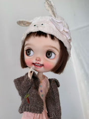 Happy Little Cutie - Custom Blythe Commission - ToastDoll