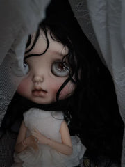 Moon Fragile Moth - Custom Blythe Commission - ToastDoll