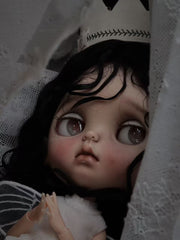 Moon Fragile Moth - Custom Blythe Commission - ToastDoll
