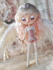 Twin Souls of Light and Dark Custom Blythe OOAK - Twins Doll - ToastDoll